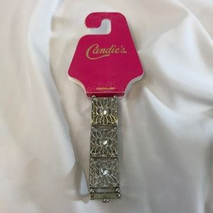 Candie’s Sparkly Rhinestone Stretch Bracelet